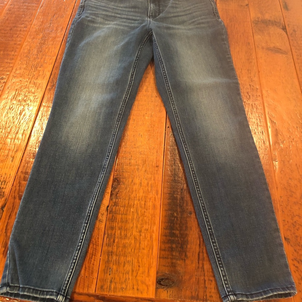 White House Black Market High Rise Skinny Ankle Jeans Size 6